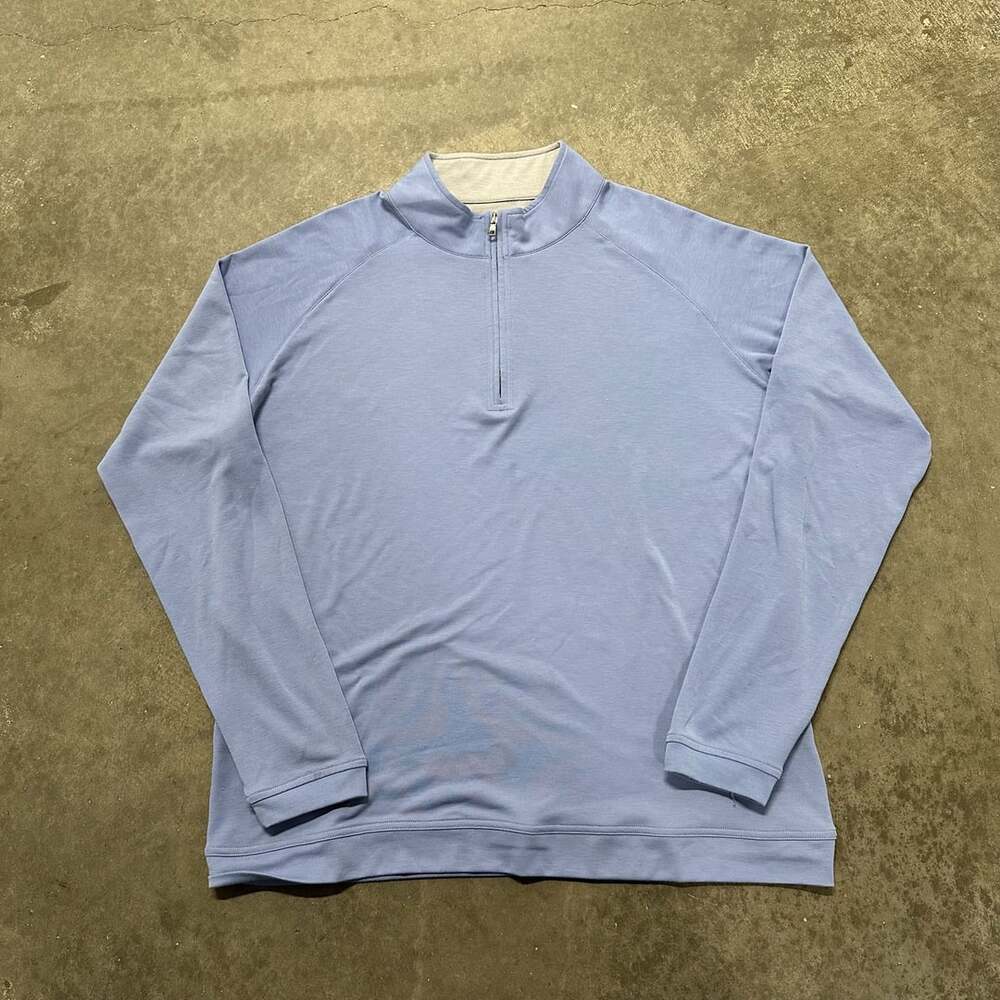 Peter Millar Crown Crafted 1/4 Zip Pullover Large Performance Golf Lightweight